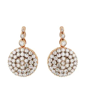 Pavé Diamond Beirut Earrings