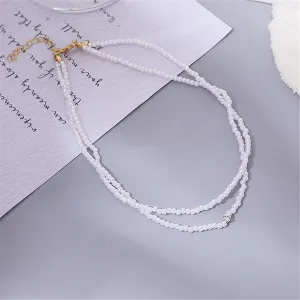 Pearl & Cubic Zirconia 18K Gold-Plated Layered Choker Necklace