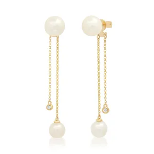 Pearl Chain Drops