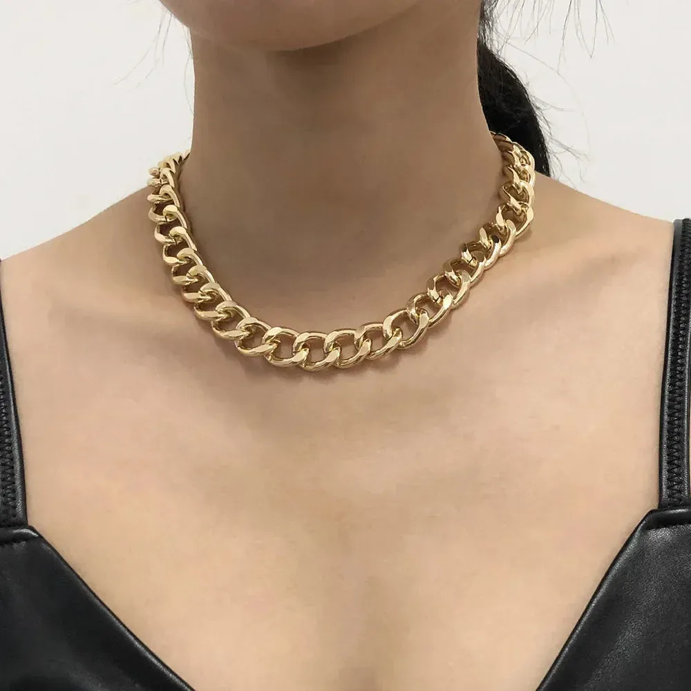Pearl Choker Necklace Big Round Pearl Wedding Necklace for Women Charm Fashion Jewelry