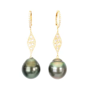 Pearl Diamond Drops