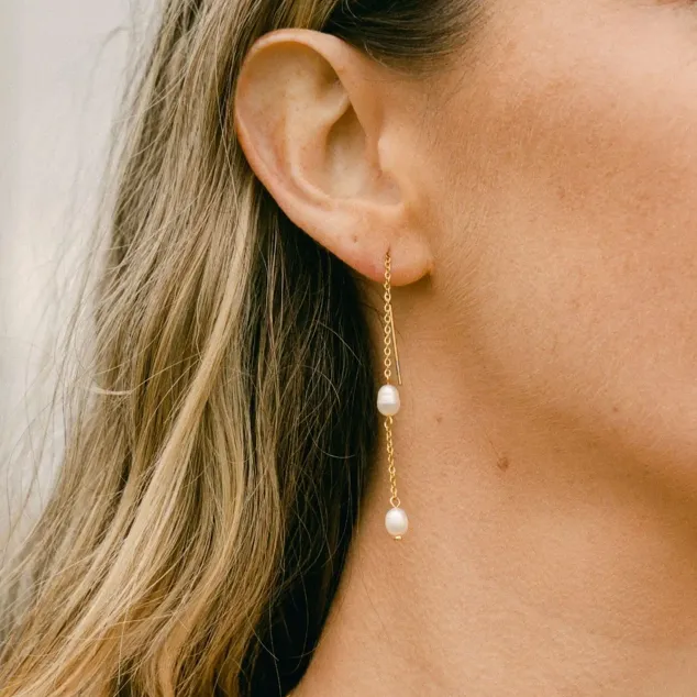 Pearl Drop Earrings