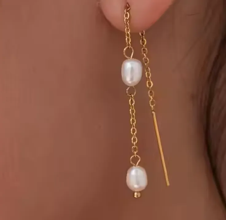 Pearl Drop Earrings