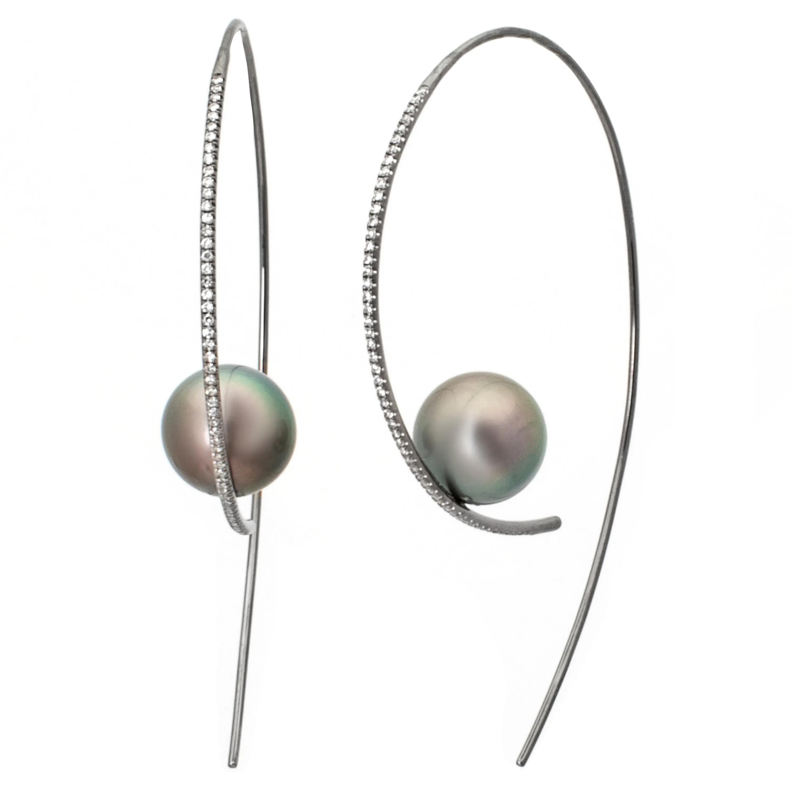 Pearl Hoops