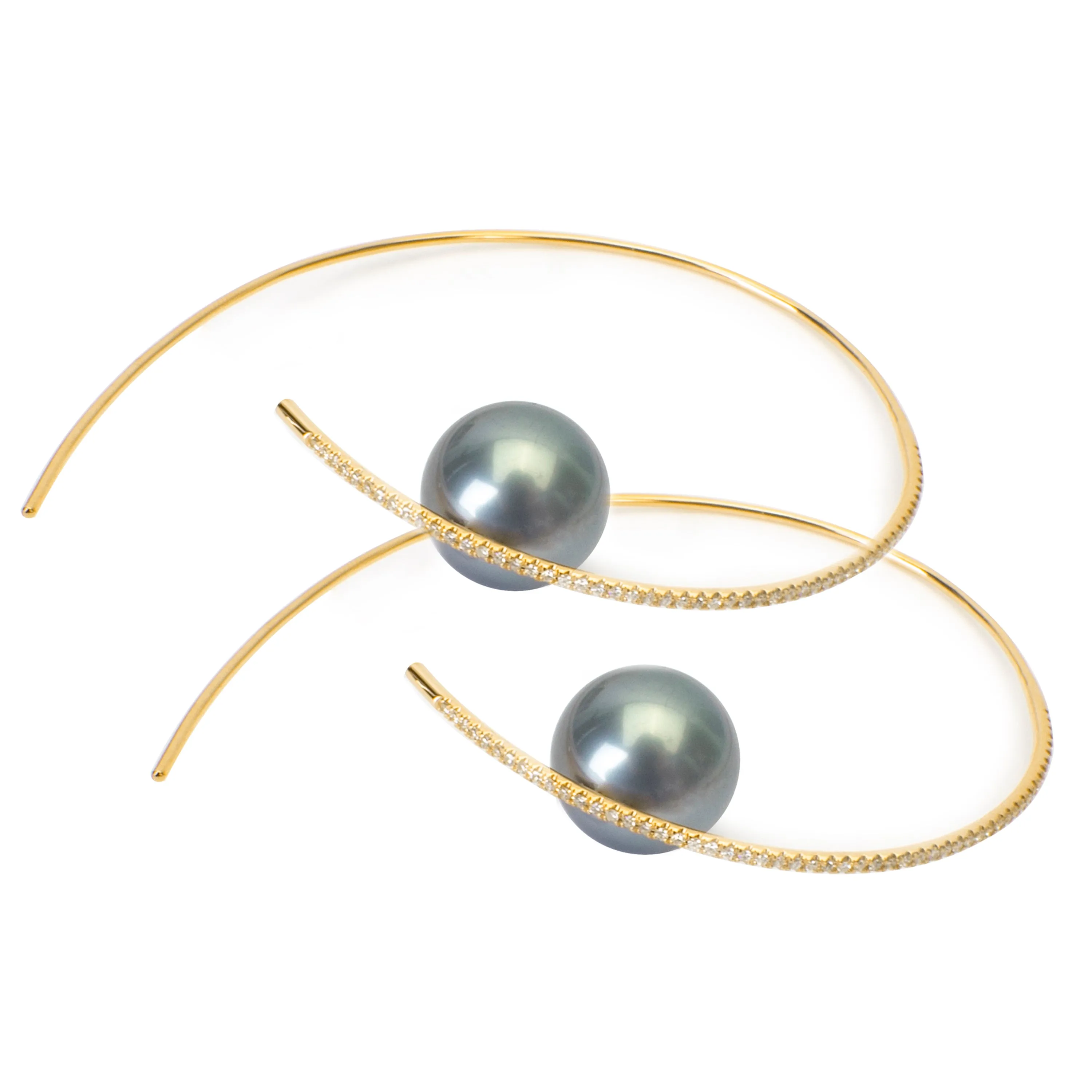 Pearl Hoops