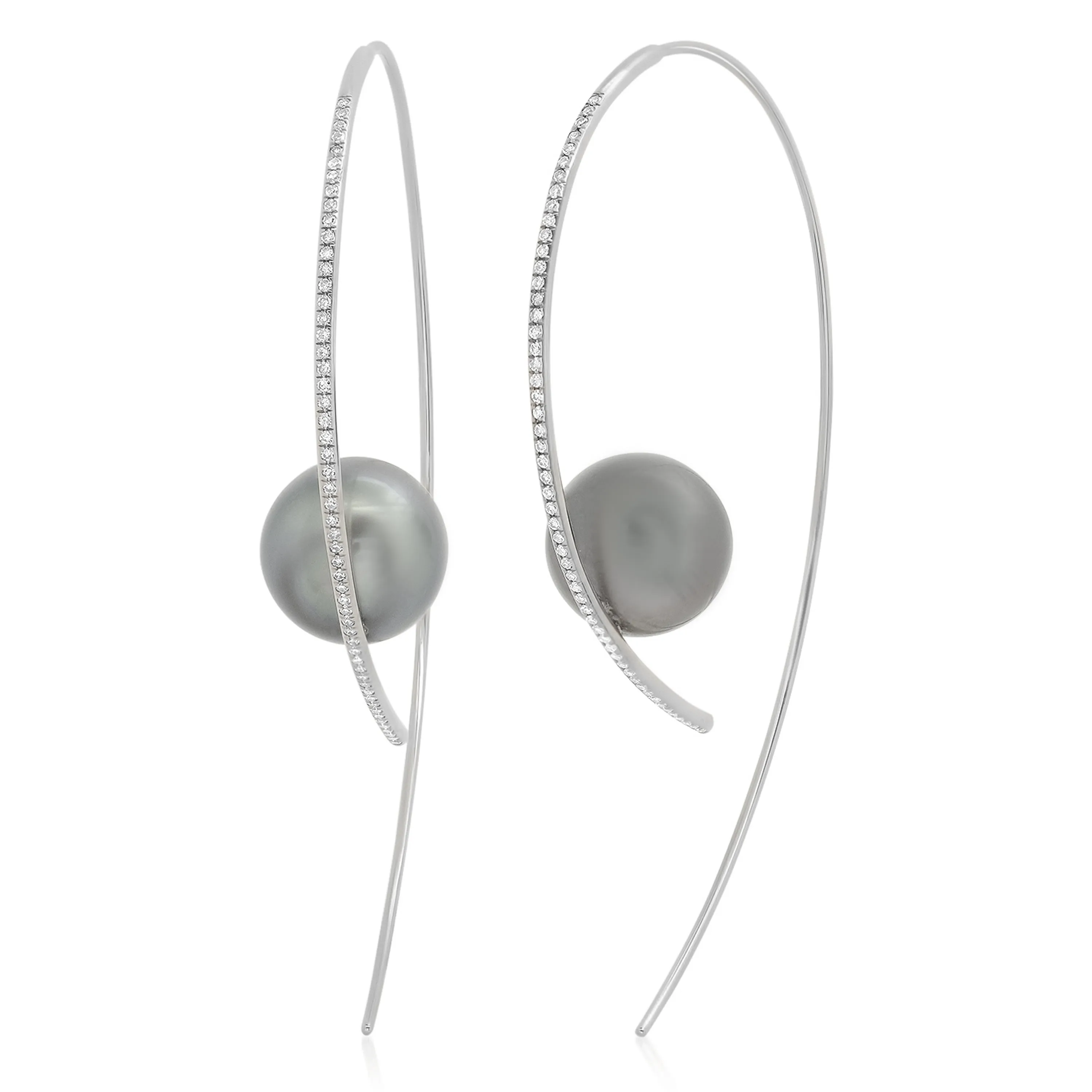 Pearl Hoops