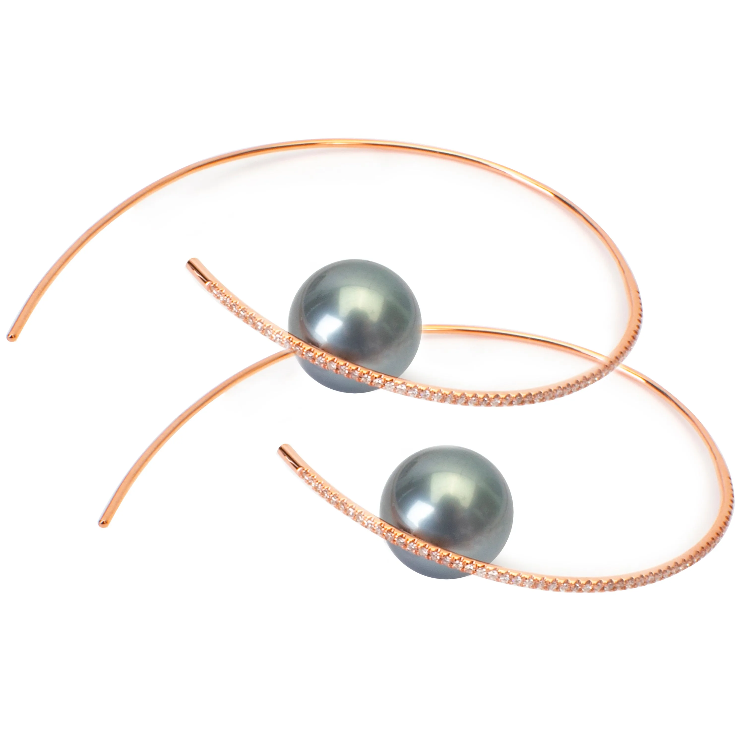 Pearl Hoops