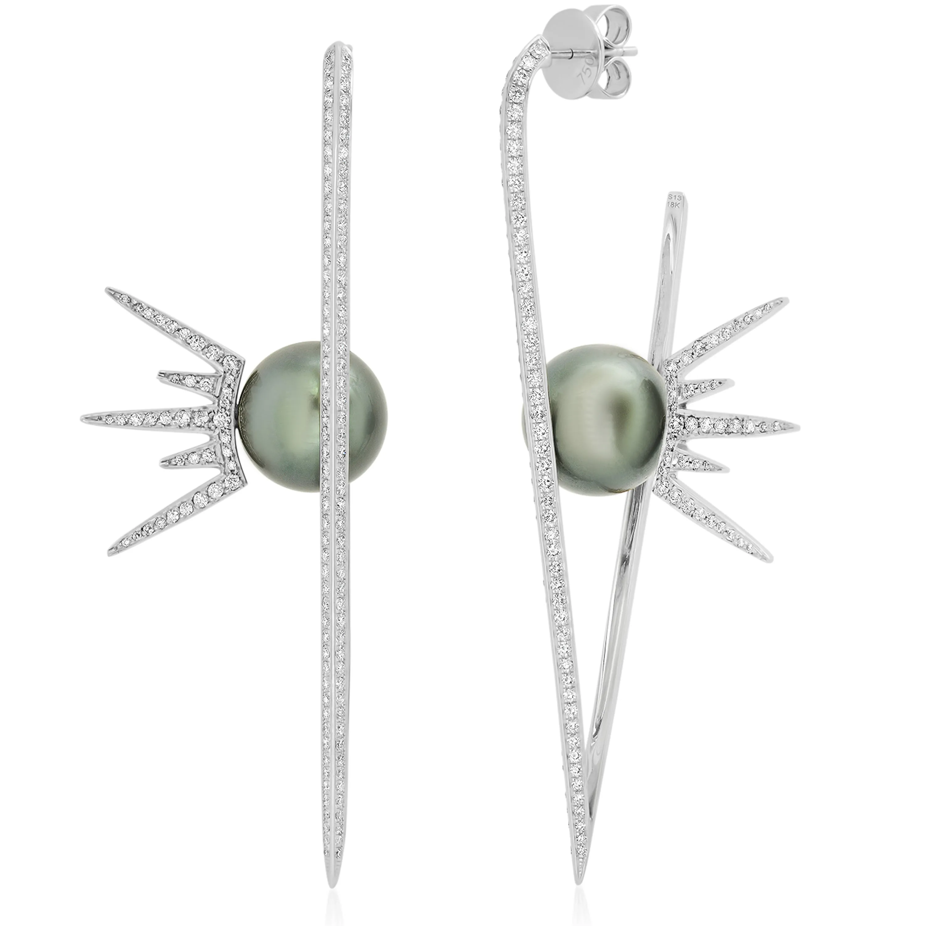 Pearl V Hoops