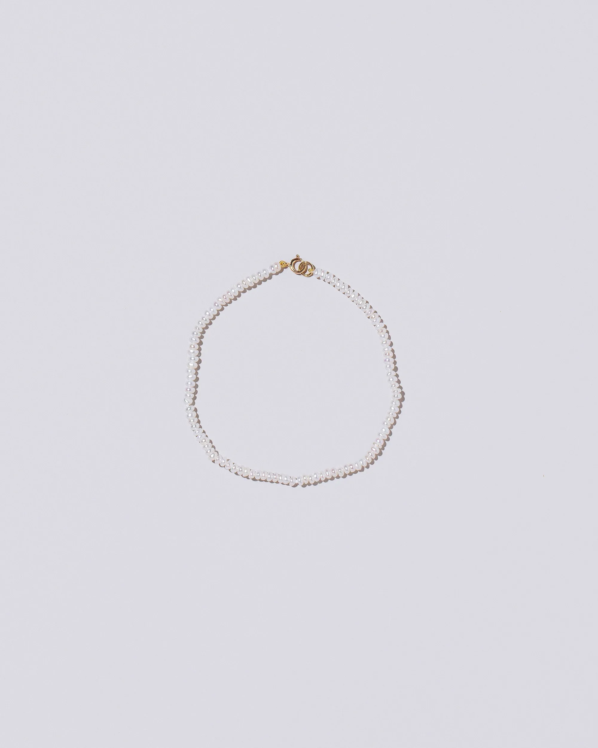 Pebble Seed Pearl Bracelet in White - Samples & Imperfects