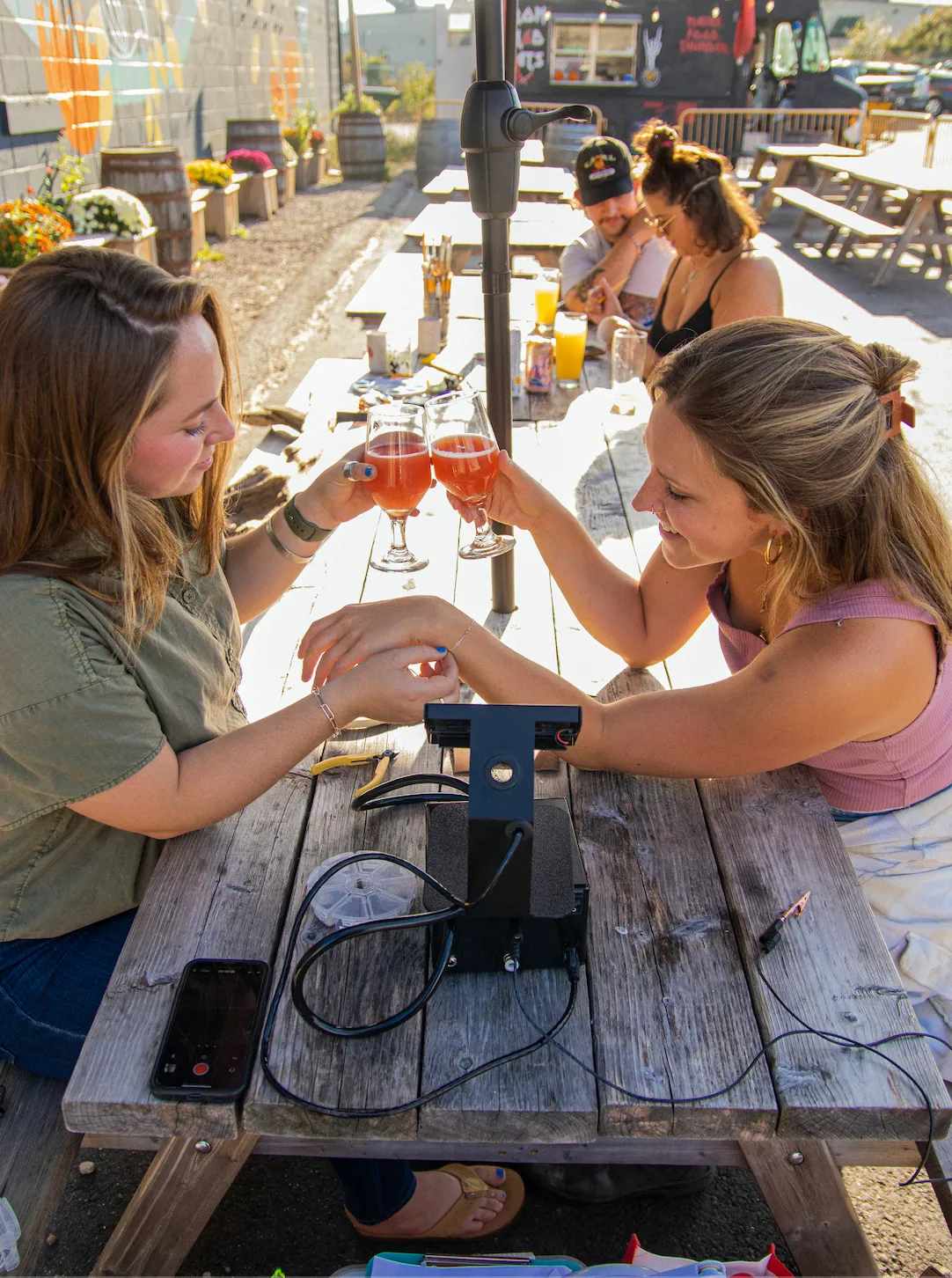 Permanent Jewelry Pop Up at Belleflower Brewing 11/30