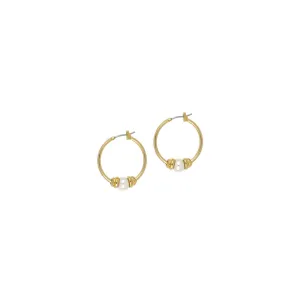 PEROLA PEARL SMALL HOOP