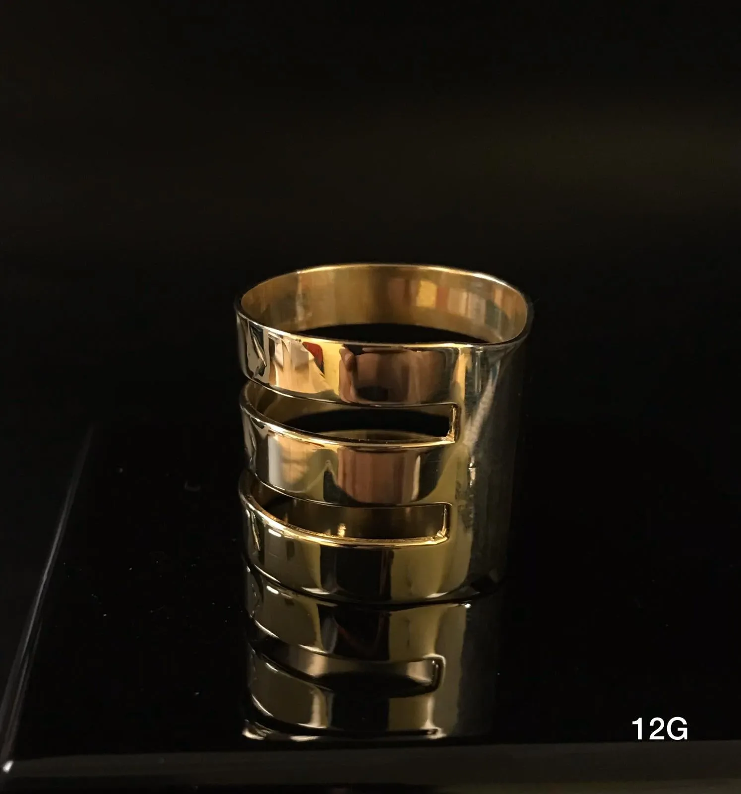 Personalized name ring 10k solid gold