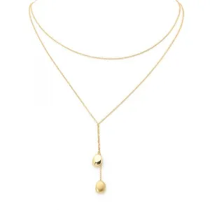 Petal Lariat Necklace
