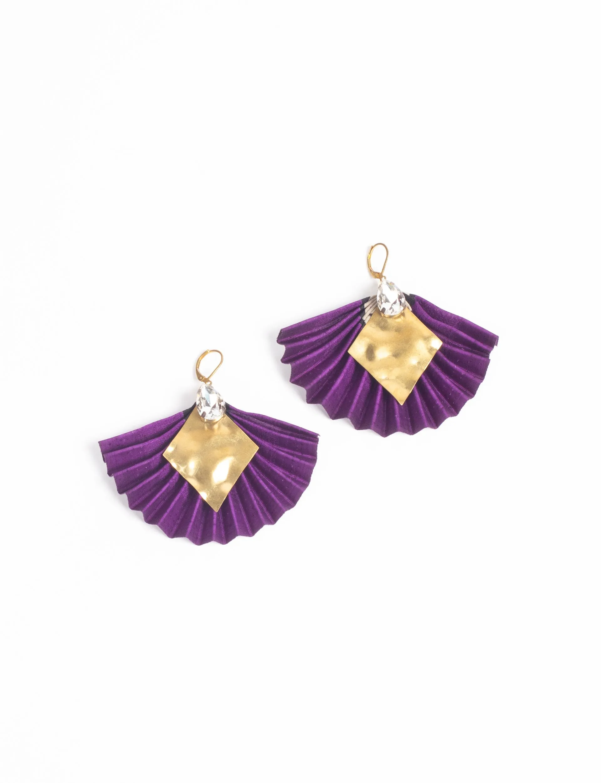 PLEATED EARRINGS 151