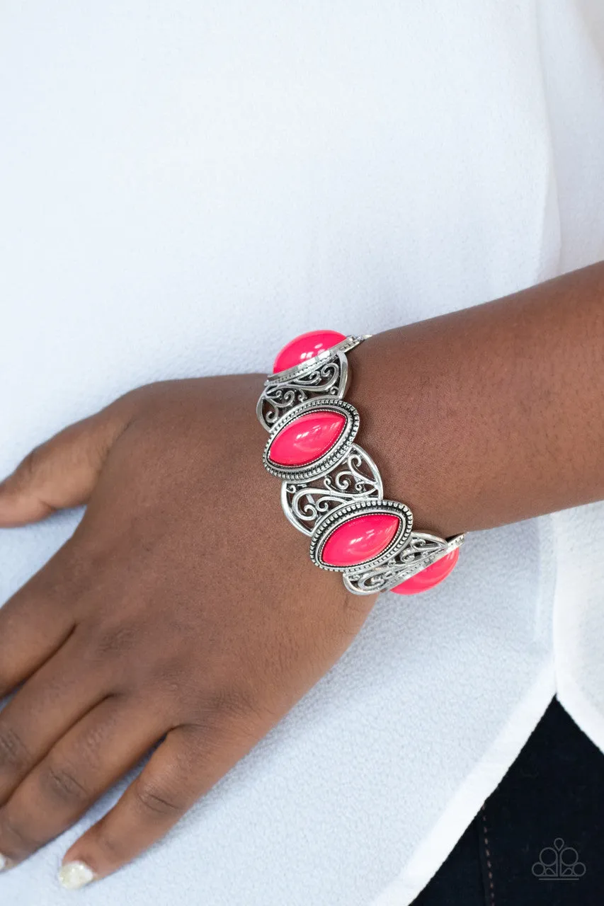 POP, Skip, and a Jump Pink Paparazzi Bracelet
