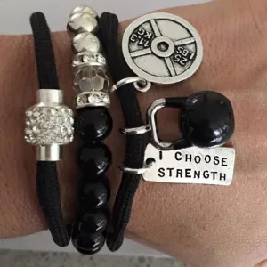 Powerful set of 3 bracelets
