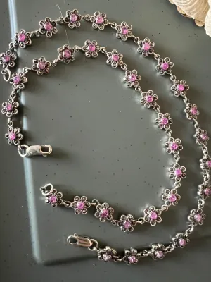Pure 925 Silver Anklets- Set of 2