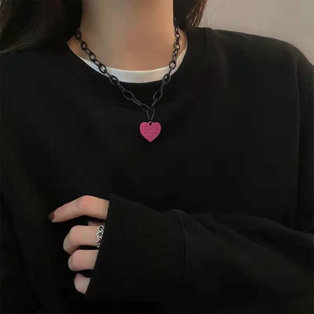 " Red Heart Chain" Necklaces