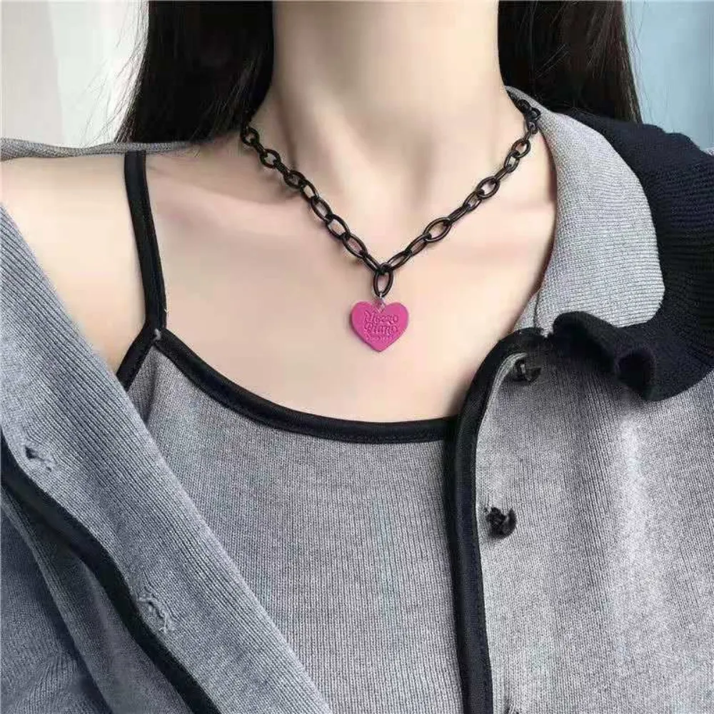 " Red Heart Chain" Necklaces