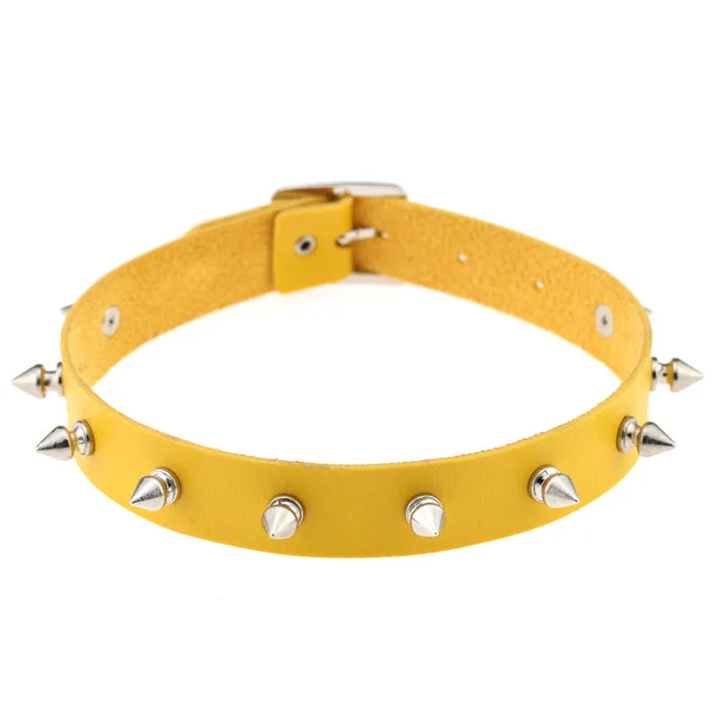 "PUNK RIVET" CHOKER D070805