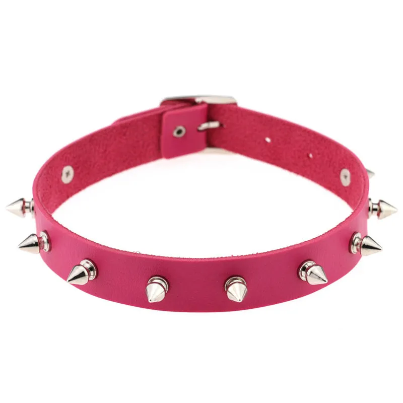 "PUNK RIVET" CHOKER D070805