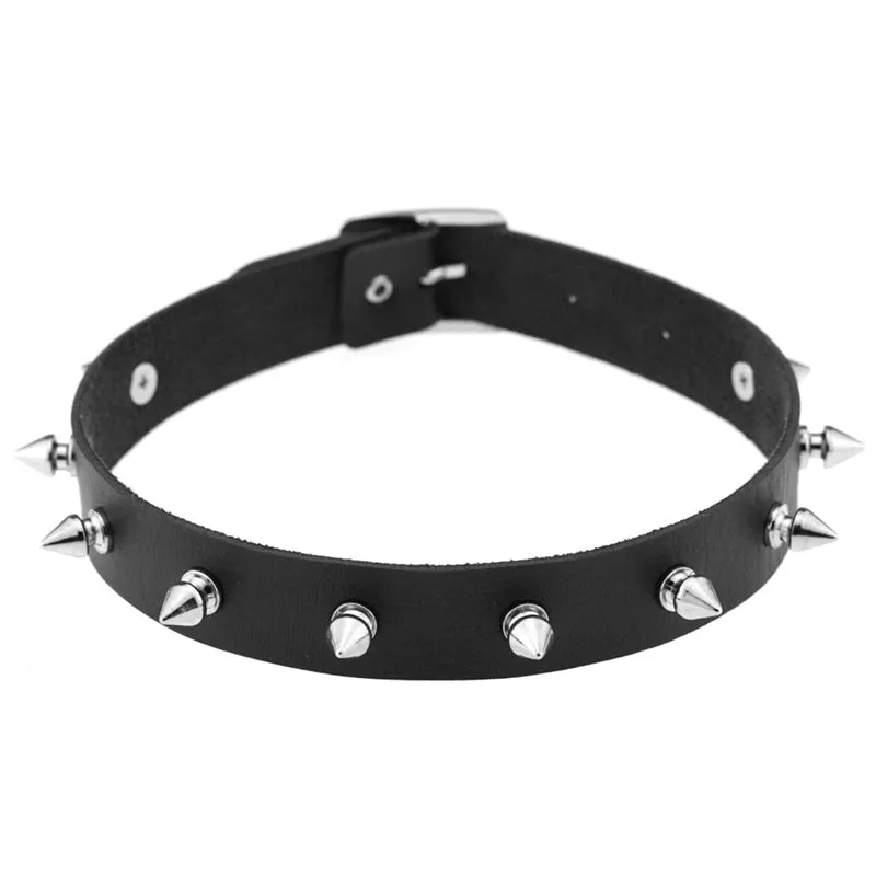 "PUNK RIVET" CHOKER D070805