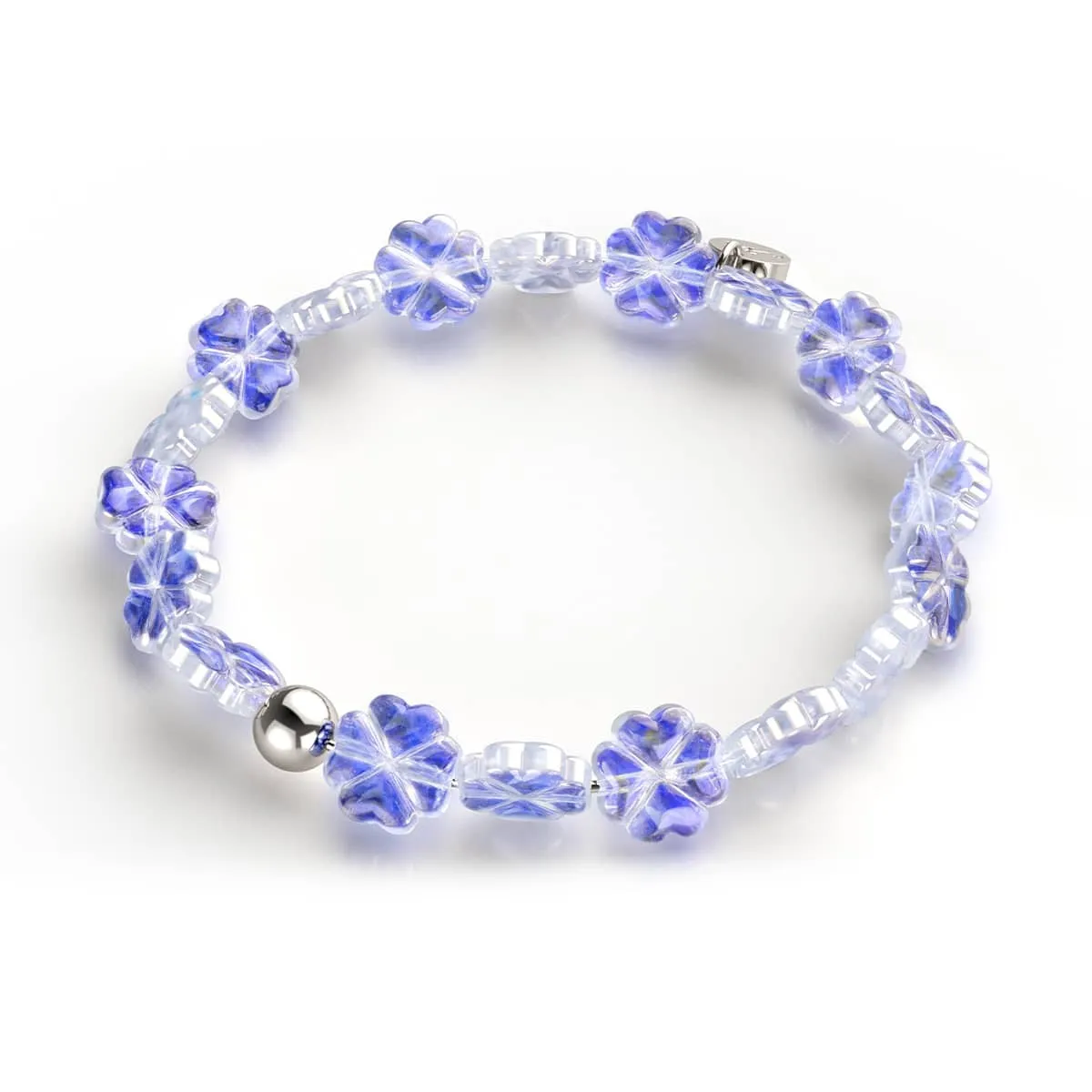 Rainbow Clover | Fairy Glass Bracelet