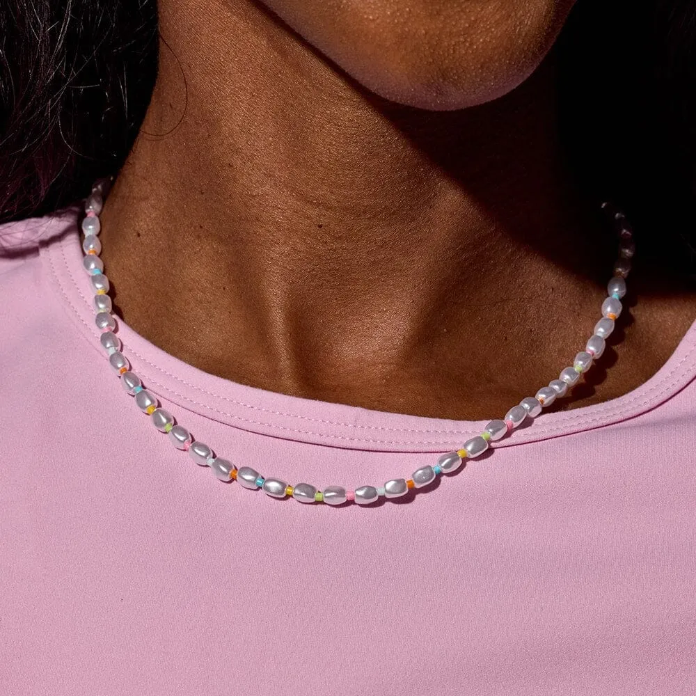 Rainbow Reef Pearl Choker