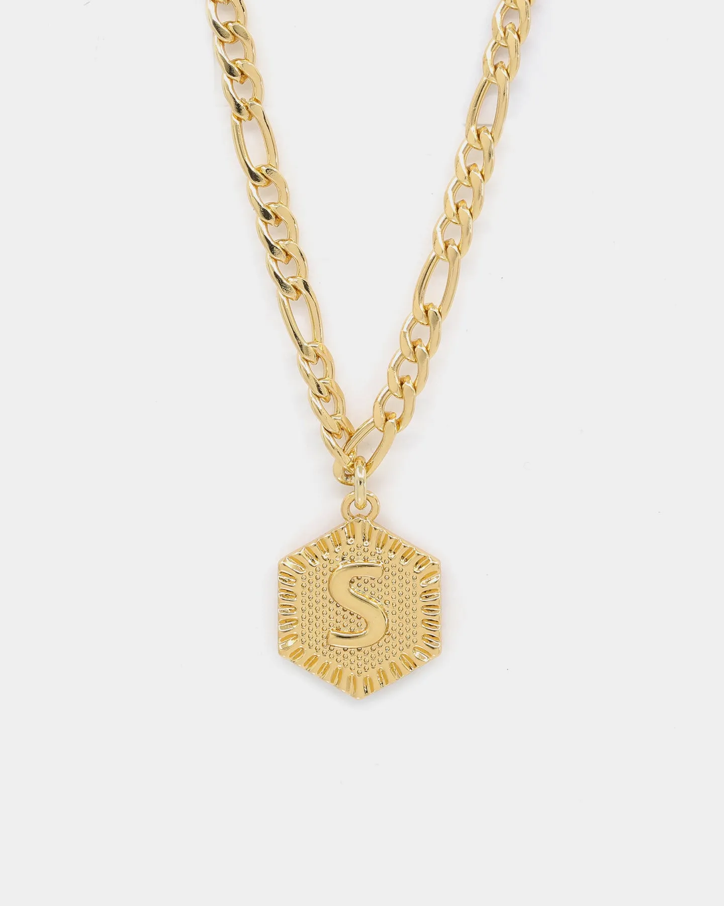 Raising Hell Women's Letter Anklet Gold