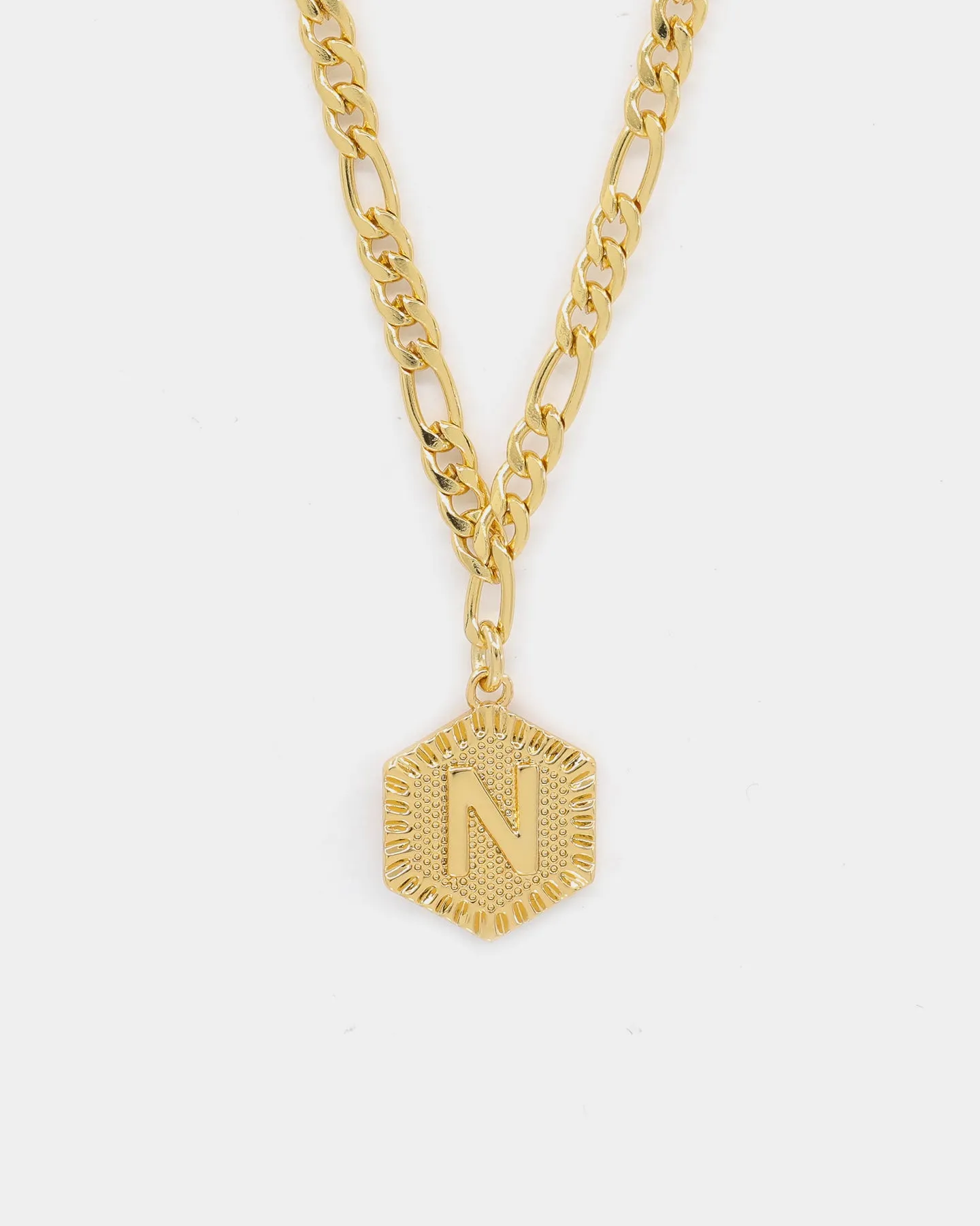 Raising Hell Women's Letter Anklet Gold