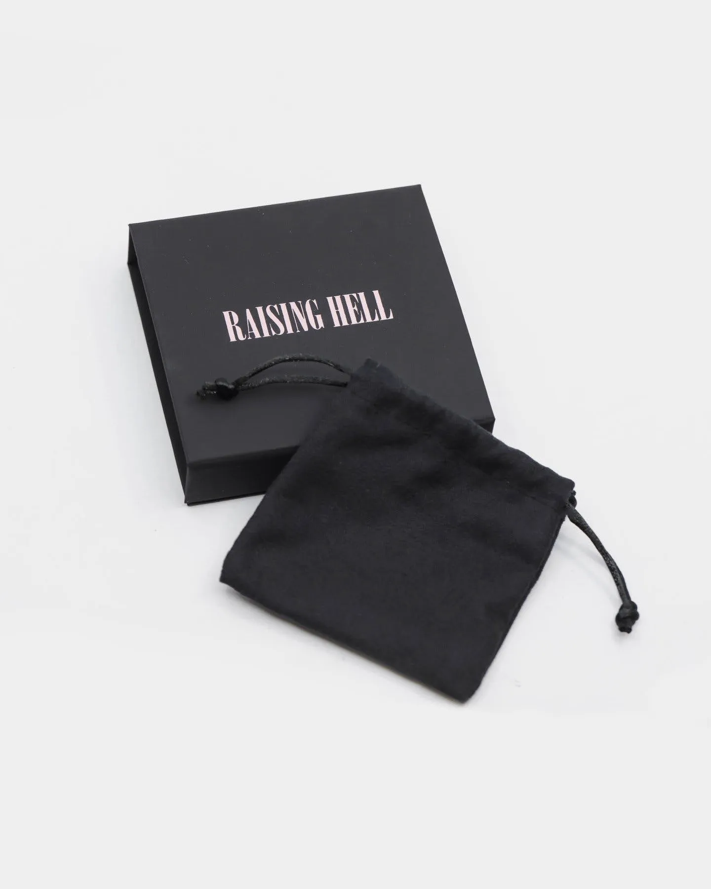 Raising Hell Women's Letter Anklet Gold