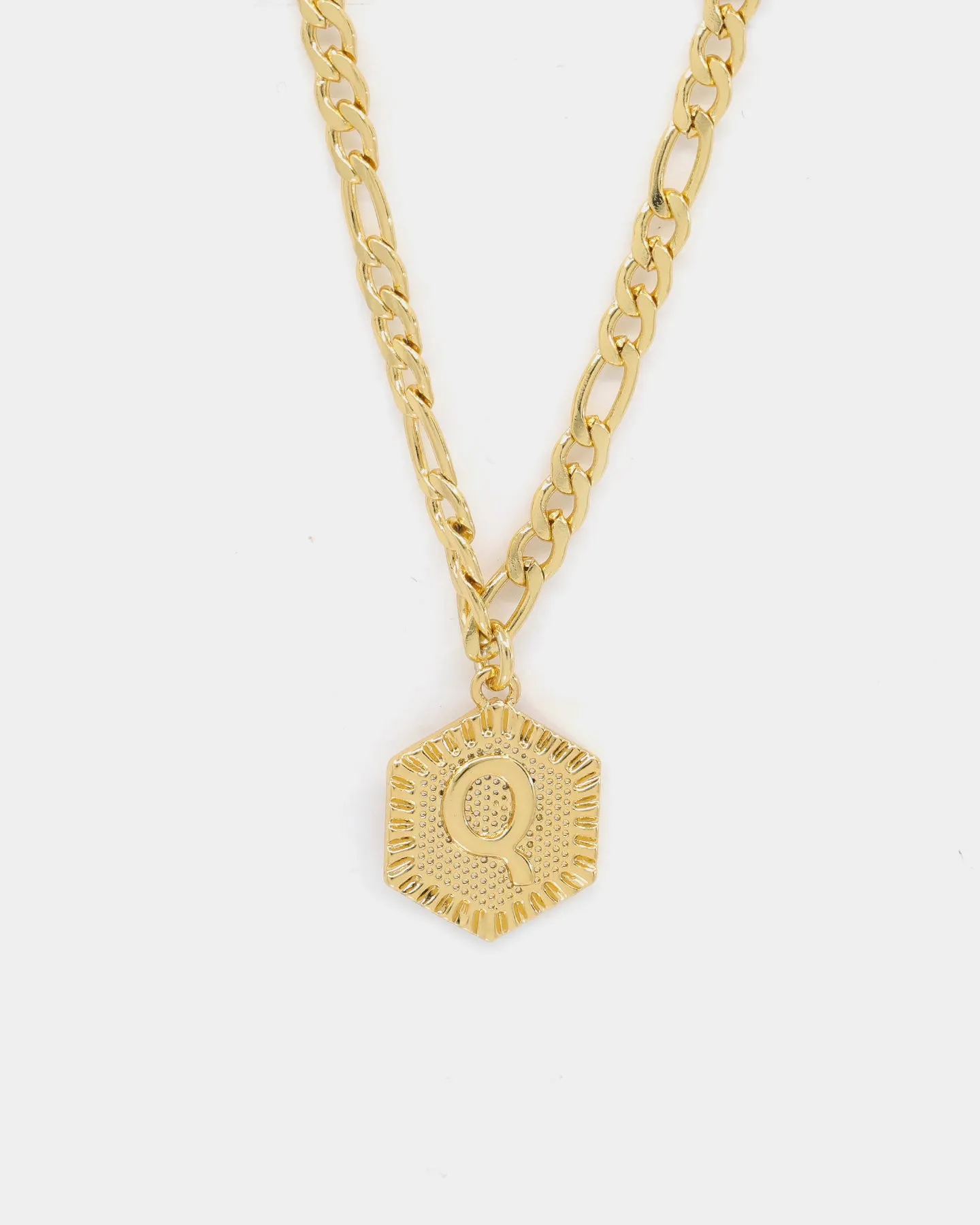 Raising Hell Women's Letter Anklet Gold
