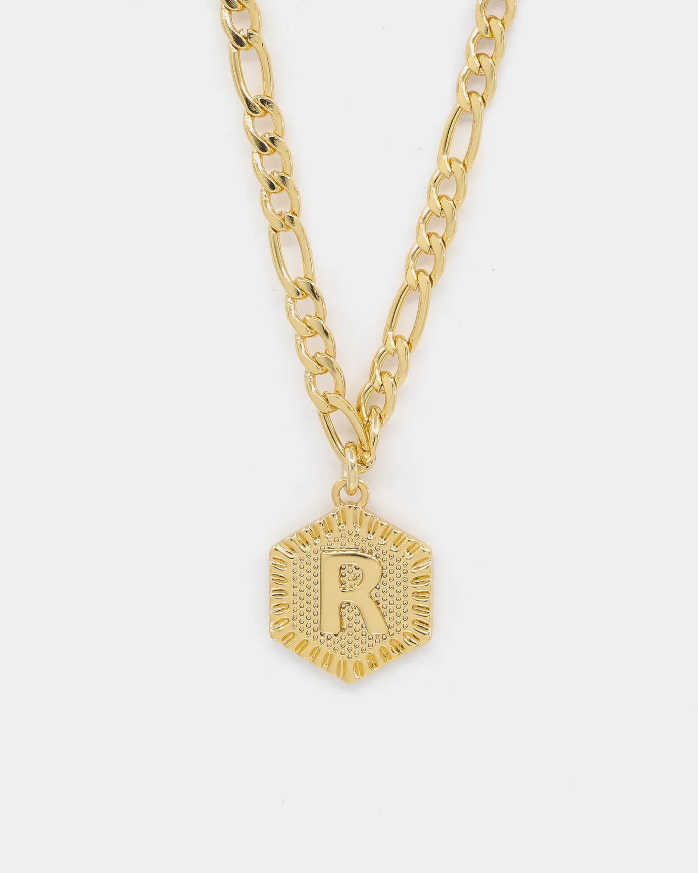 Raising Hell Women's Letter Anklet Gold