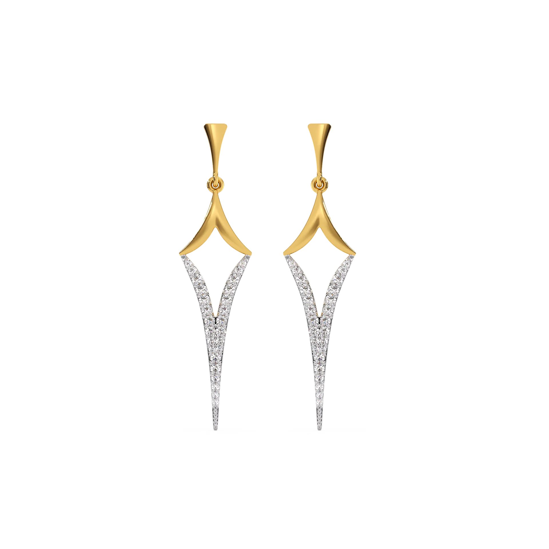 Rebel Drop - Lab Grown Diamond Earrings