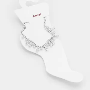 Rhinestone Anklet