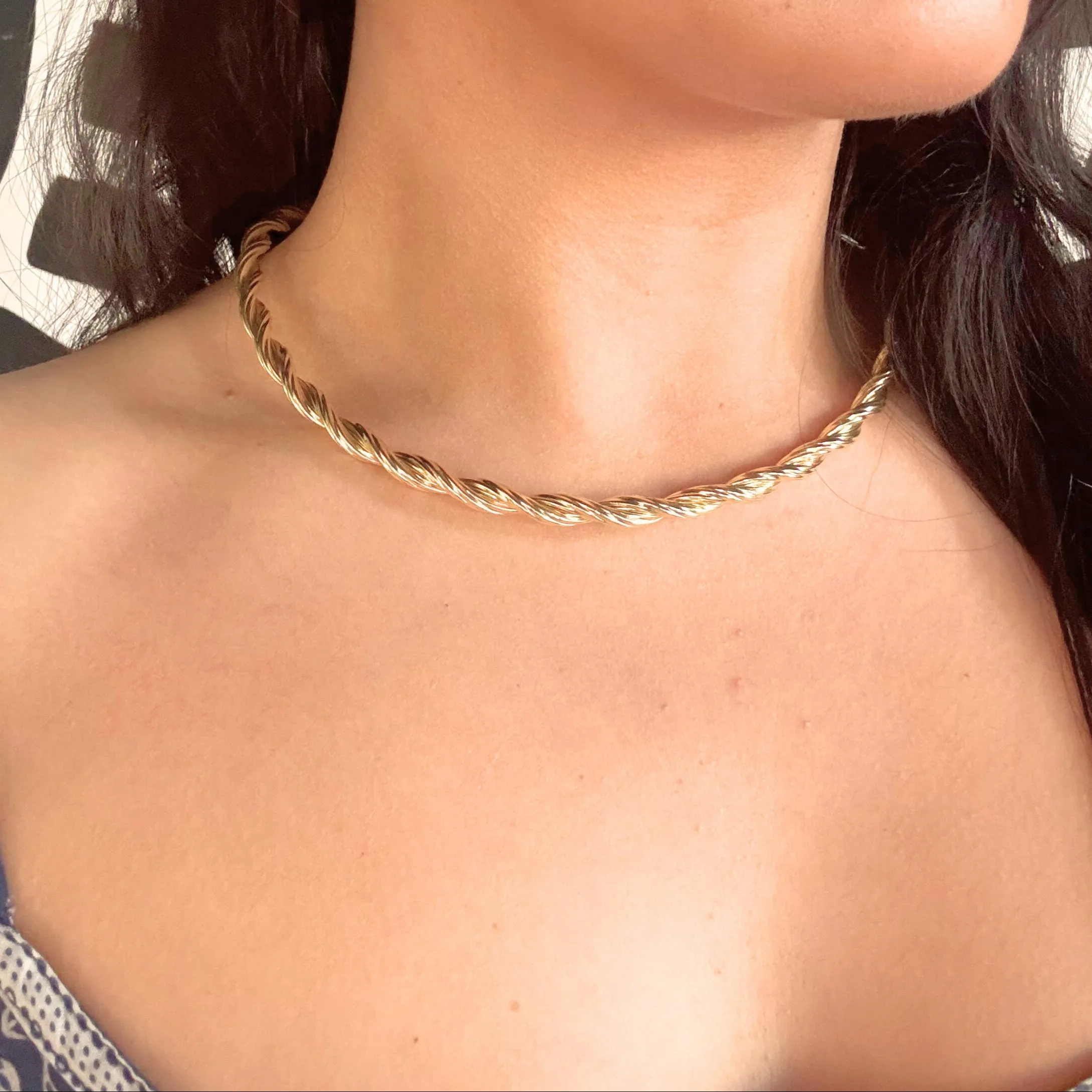 Rope Choker Necklace