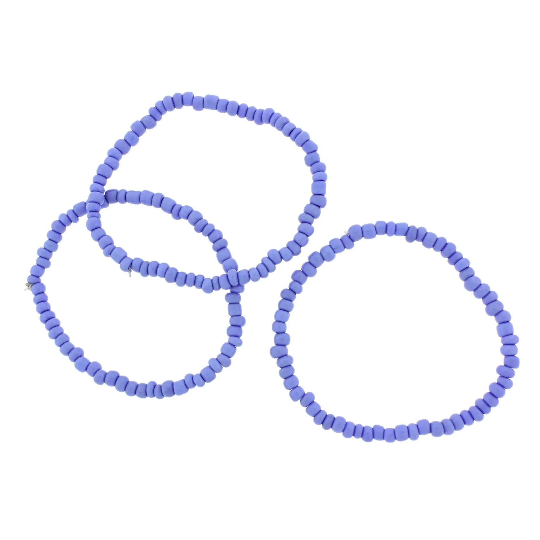 Seed Glass Bead Bracelet - 65mm - Choose from 20  Colors! - 1 Bracelet