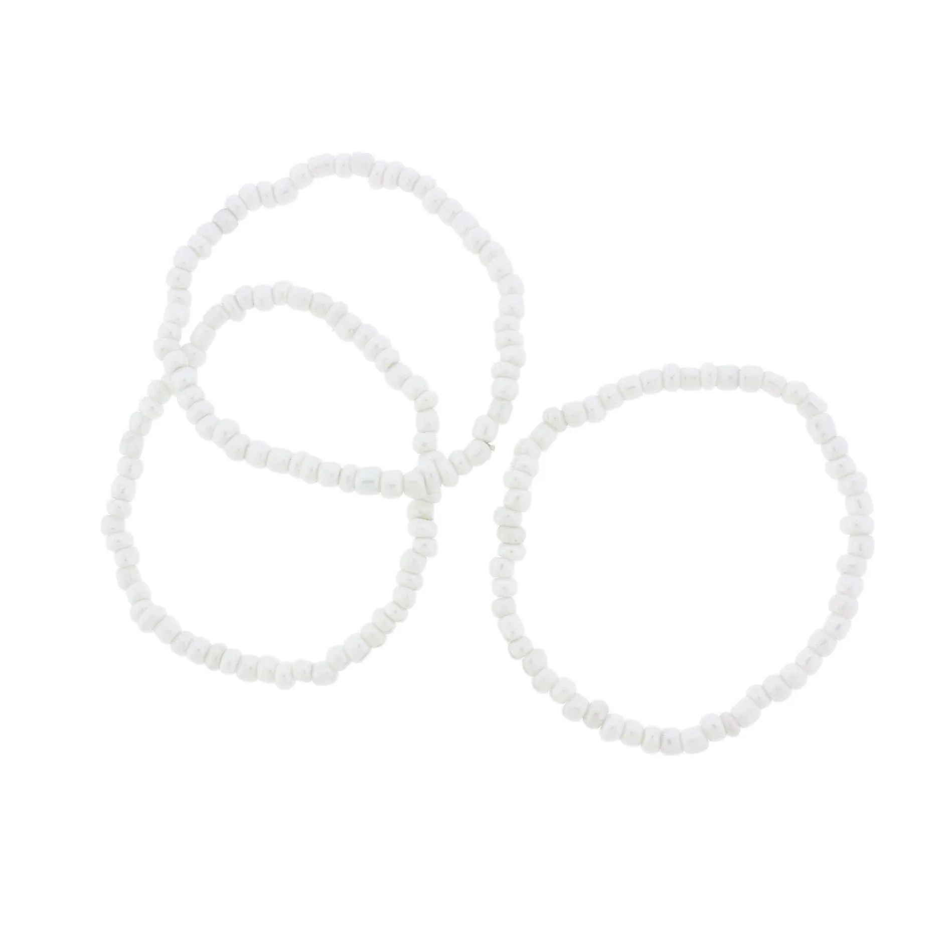 Seed Glass Bead Bracelet - 65mm - Choose from 20  Colors! - 1 Bracelet