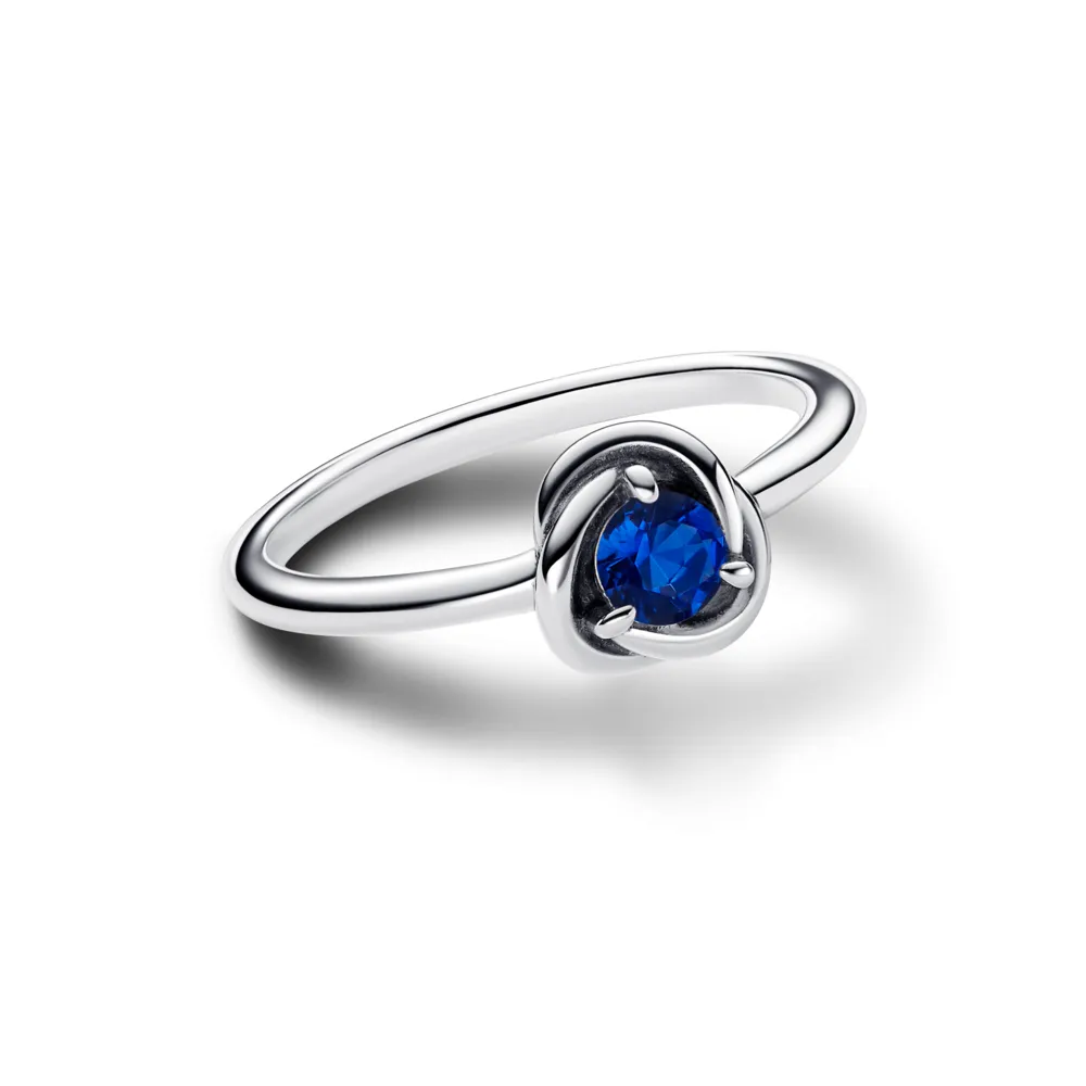 September Birthstone Eternity Circle Ring
