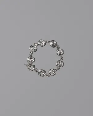 Serpentinite Bracelet - Sterling Silver