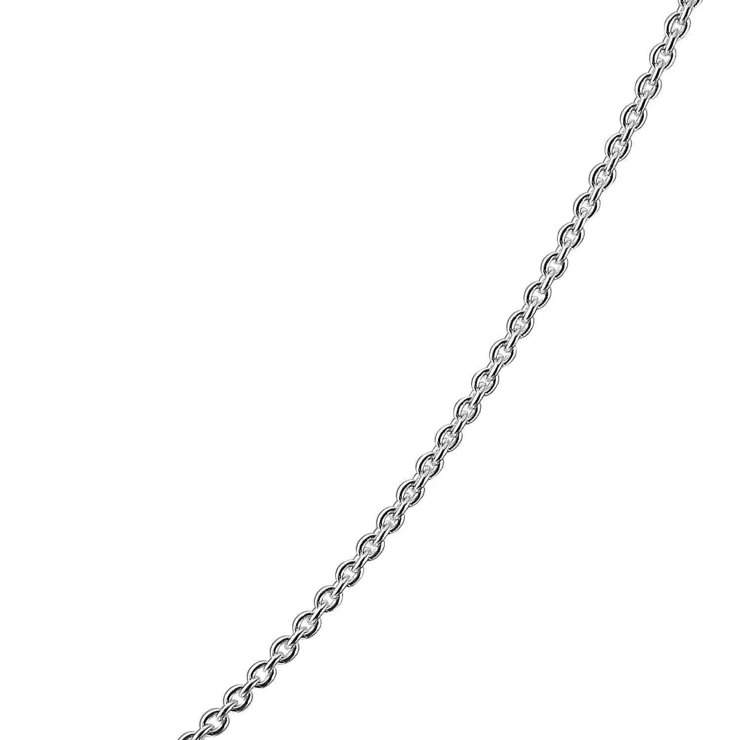Set of 3 1MM Thin Rolo Link Cable Chain Necklace Sterling Silver 16,18 & 20 Inch