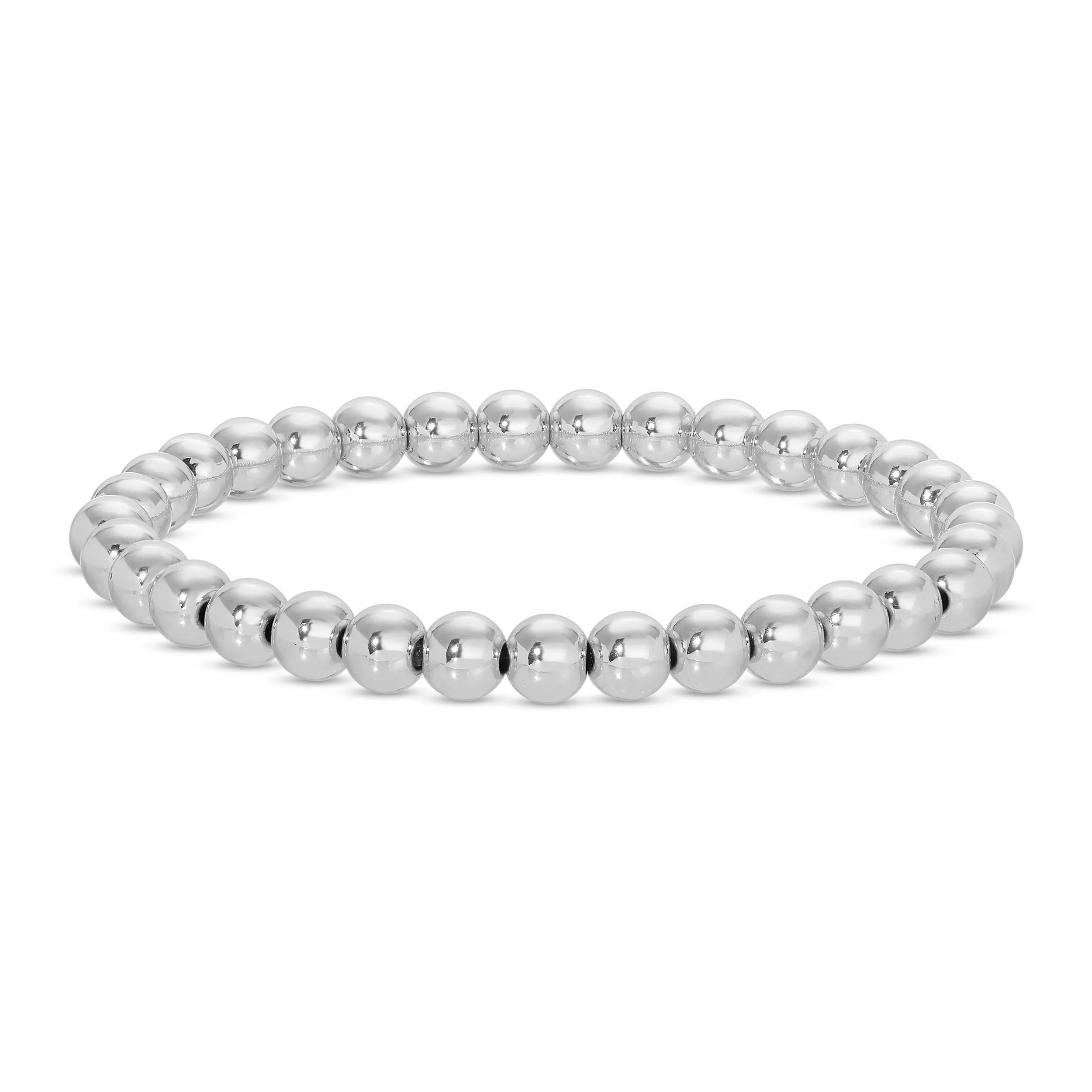 Set/12 6mm Beaded Bracelets