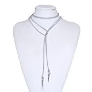 Sexy Sparkles Velvet Choker Necklace for Women Girls Gothic Choker Bolo Tie Chokers