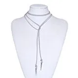 Sexy Sparkles Velvet Choker Necklace for Women Girls Gothic Choker Bolo Tie Chokers