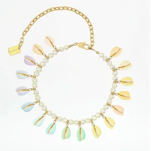 SHELL POPPERS NECKLACE | PASTEL MULTI