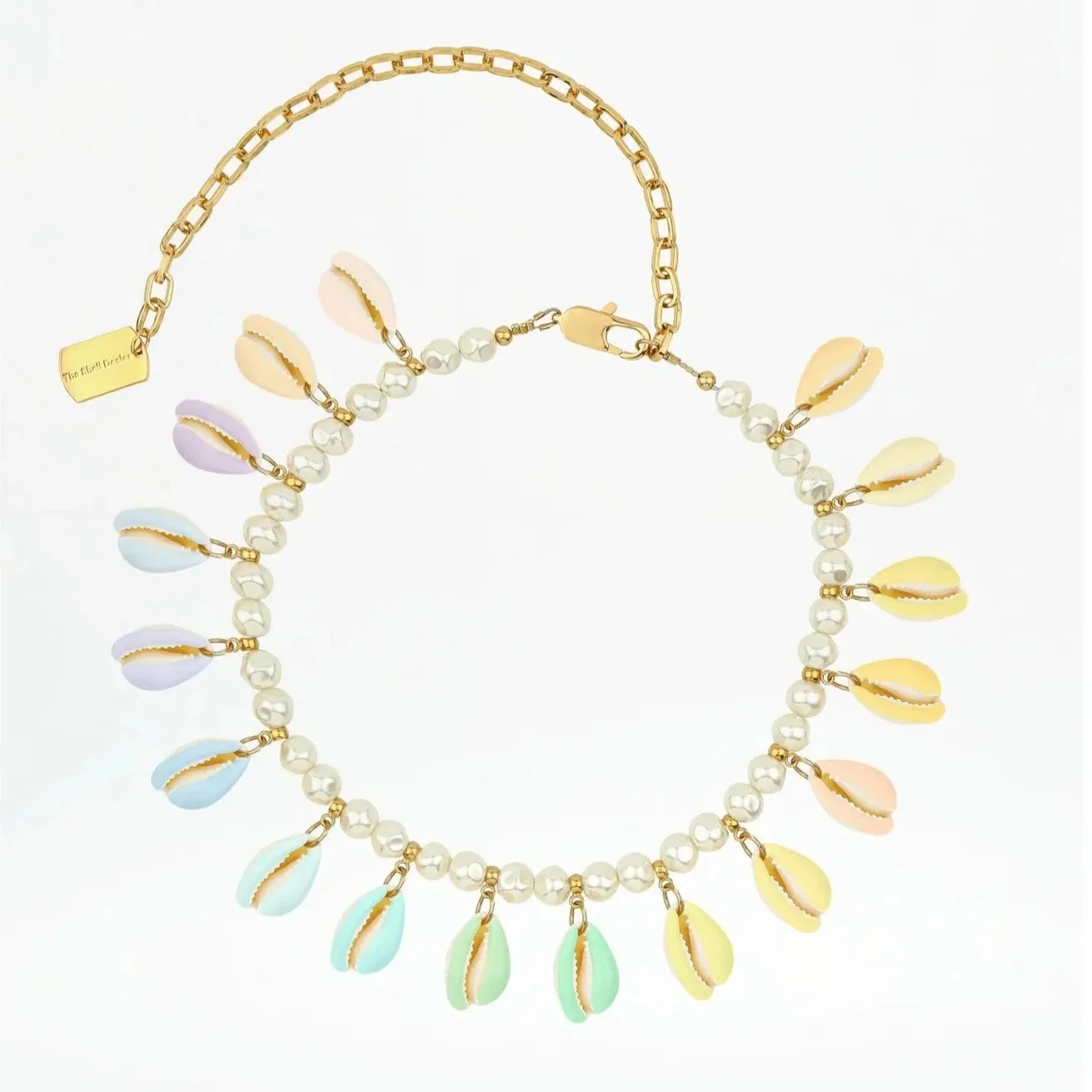 SHELL POPPERS NECKLACE | PASTEL MULTI