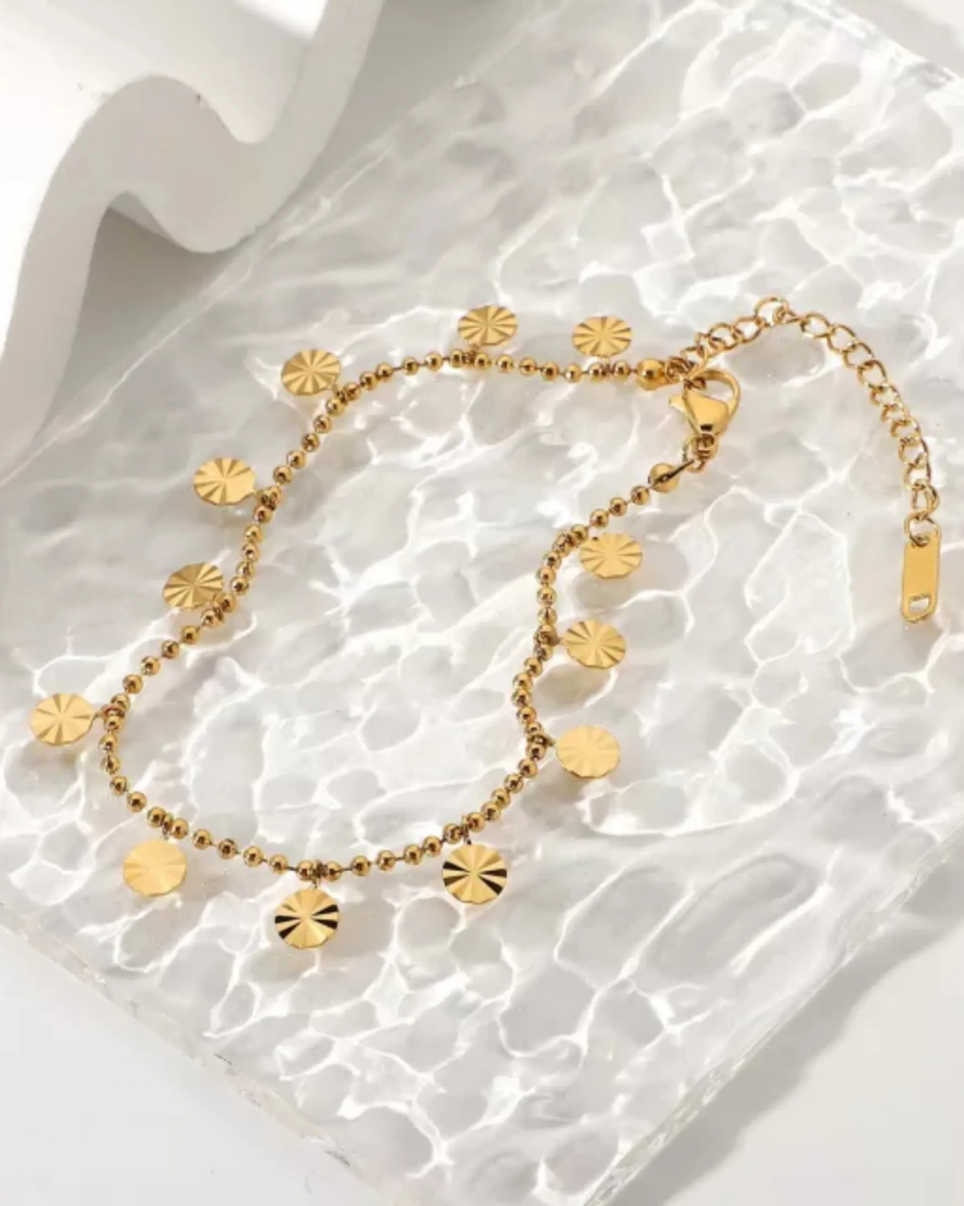 Sicily "Coin" Anklet