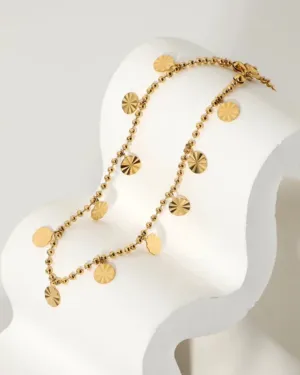 Sicily "Coin" Anklet