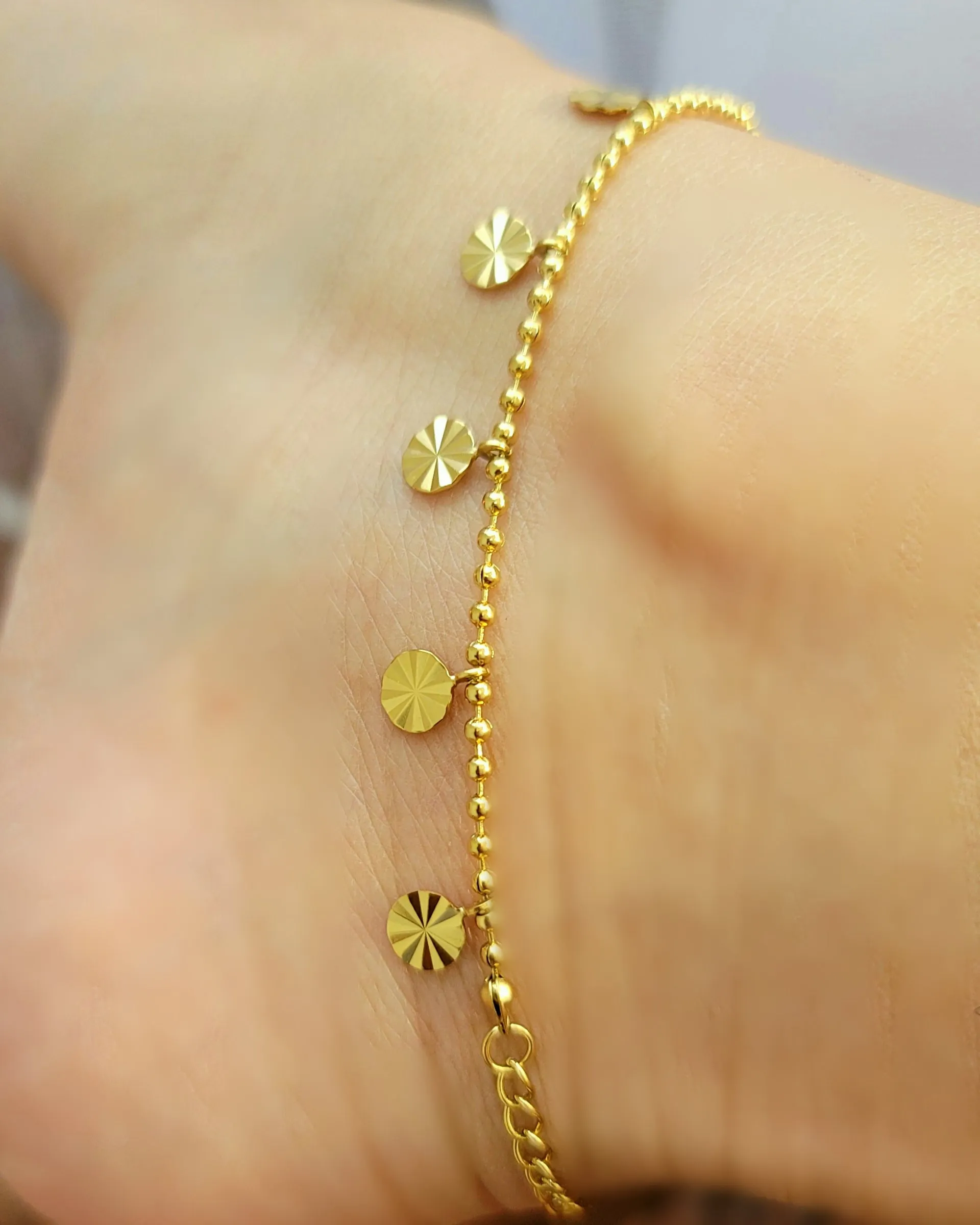 Sicily "Coin" Anklet