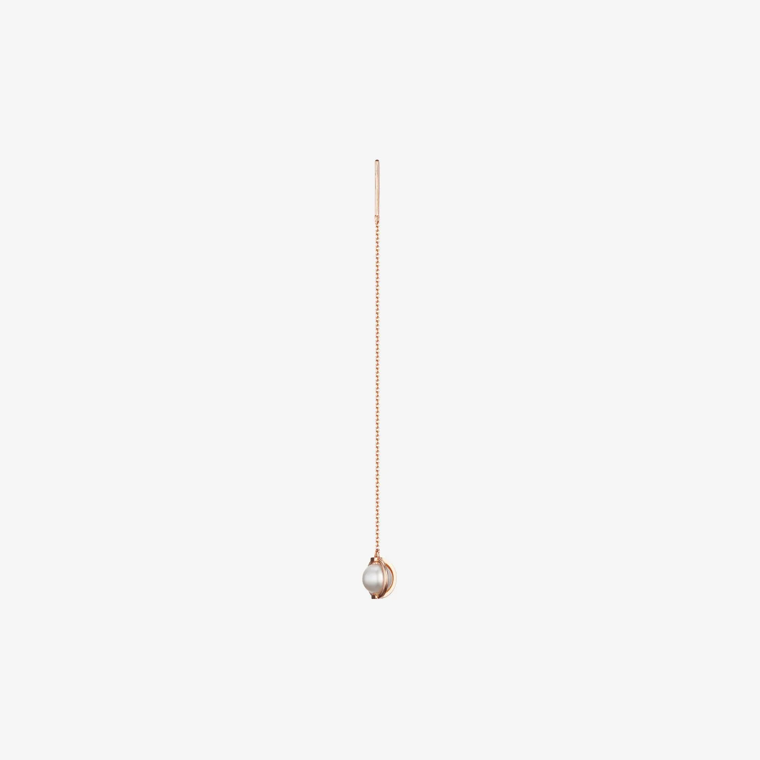 Signature. D Gold Pearl One-sided Earring JDRERTF576W